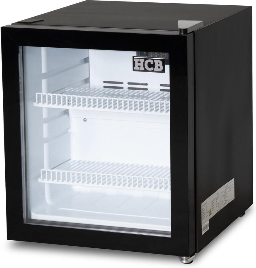 HCB Minibar 46 liter glasdeur koeling 230V 23 kg 7997