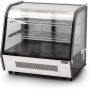 HCB Professionele Horeca Luxe koelvitrine 120 liter 230V RVS INOX Gebaksvitrine 57x70x68.5 cm (DxBxH) 66 kg 3545 - Thumbnail 1