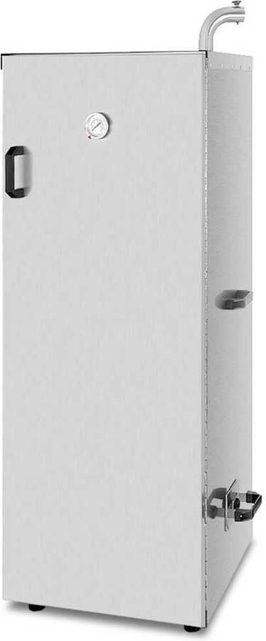 HCB Professionele Horeca Rookoven elektrische 230V RVS INOX Rookkast 41x56x130 cm (DxBxH) 35 kg 8661