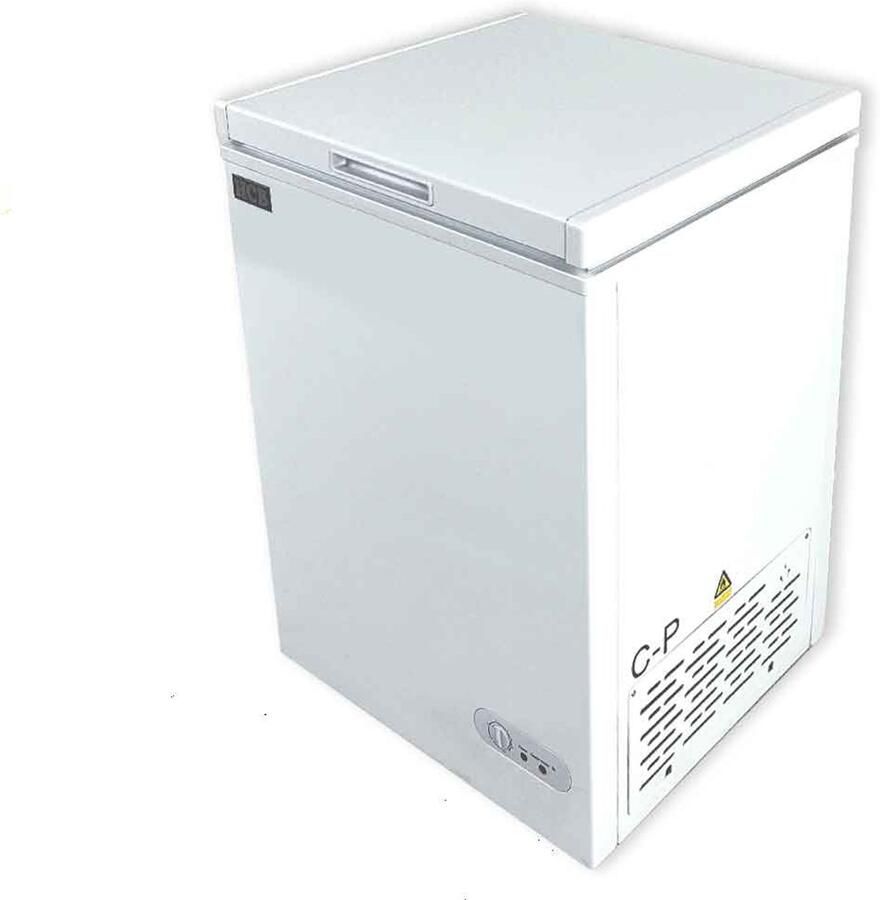 HCB Professionele Horeca vriezer Vrieskist met klapdeksel 97 liter 230V Diepvries koffer 56x58x84 cm (DxBxH) 30.50 kg 8484