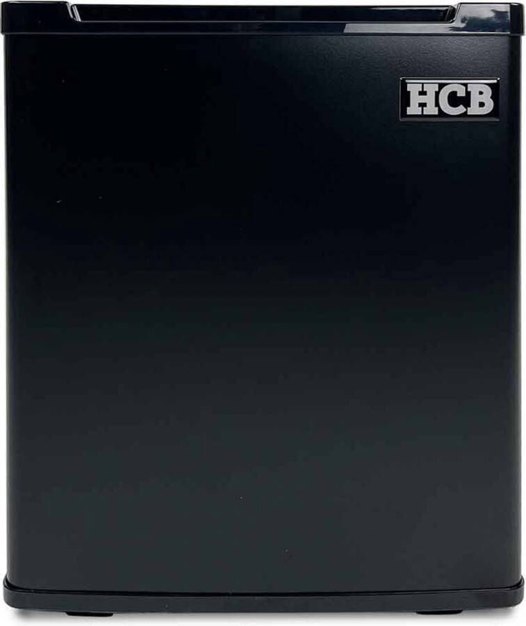 HCB Professionele Horeca Minibar koeling 32L Mini Koelkast Kleine drankenkoelkast Flessenkoelkast Bier koelkast tafelmodel 38.5x45.6x48 cm (BxDxH) 11 kg Frigo 9965