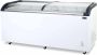 HCB Professionele Horeca vriezer Vrieskist met glazen schuifdeksel 545 liter 230V Diepvries koffer 68x181x85 cm (DxBxH) 30 kg 1430 - Thumbnail 1