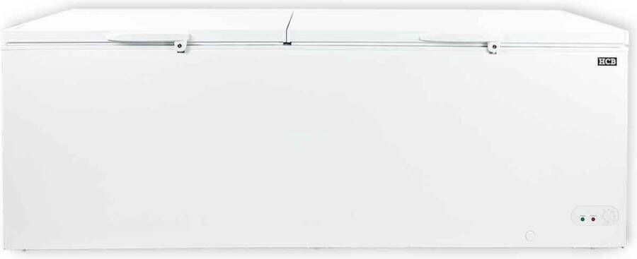 HCB Professionele Horeca vriezer Vrieskist met dubbele klapdeksel 755 liter 230V Diepvries koffer 72.5x231.5x85 cm (DxBxH) 86 kg 9971