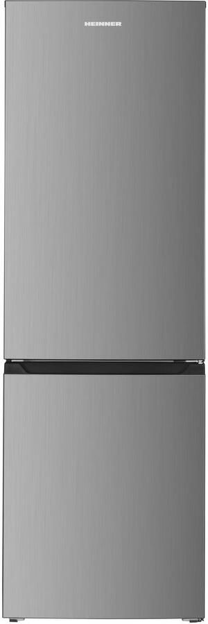 Heinner HC-HM315XE++ Koel-vriescombinatie – 315 L – Energieklasse E – Instelbare Thermostaat – LED-verlichting – Omkeerbare Deur – RVS – 5 Jaar Garantie