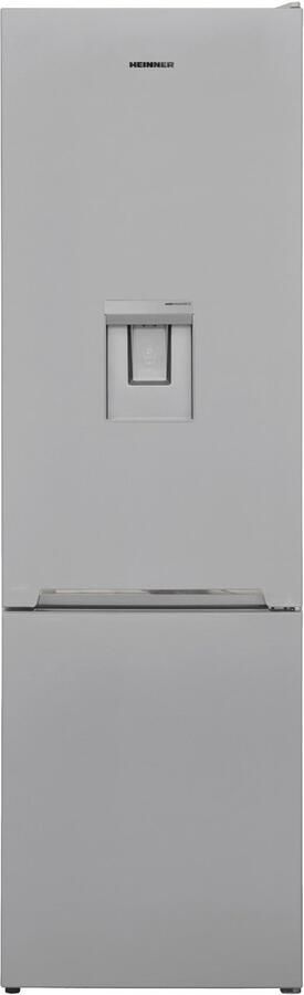 Heinner HC-V288SWDE++ Koel-vriescombinatie met Waterdispenser – 288 liter – Low Frost – LED-verlichting – Energieklasse E – Omkeerbare Deur – 5 Jaar Garantie – Zilver - Foto 2