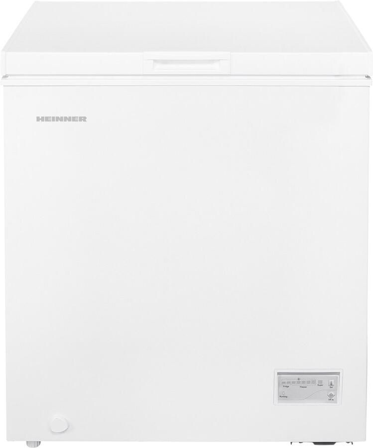 Heinner HCF-HM145CE++ Vrieskist – 142 L – Convertible (Vriezer Koelkast) – Snelvriesfunctie – Waterbestendig Display – Wit – 5 Jaar Garantie