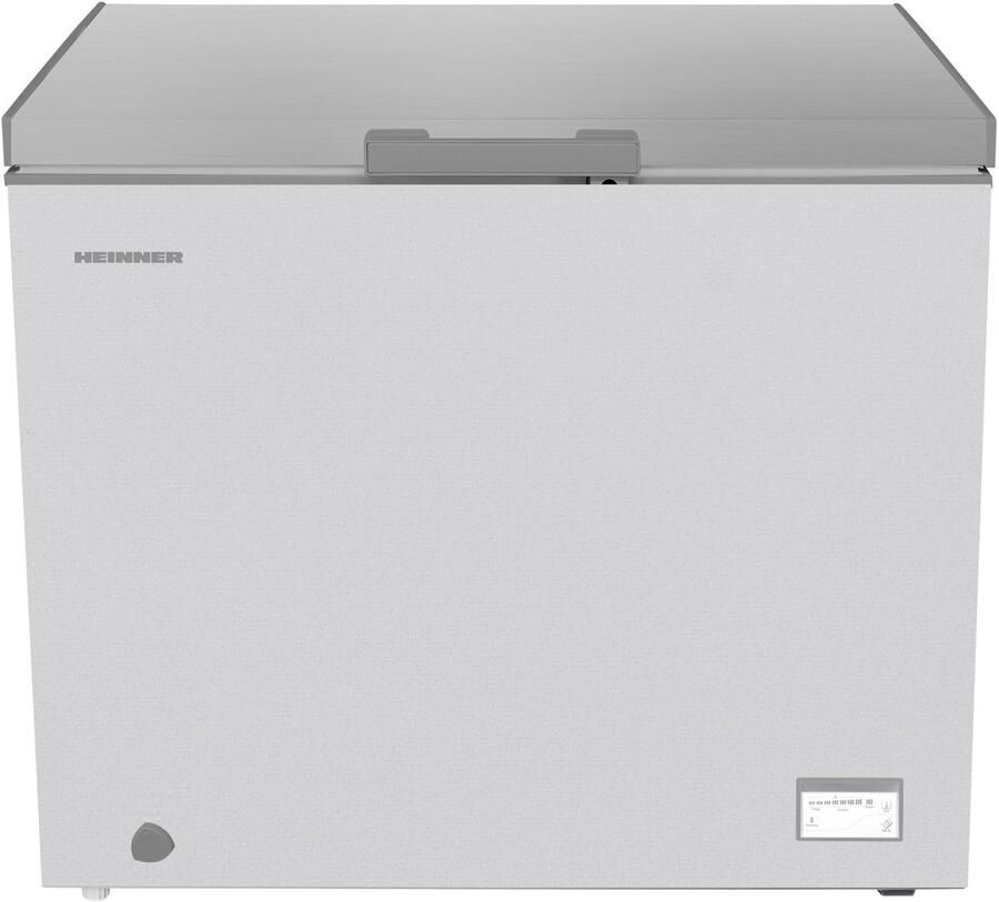 Heinner HCF-HM246CSE++ Vrieskist – 246 L – Convertible (Koelkast Vriezer) – Elektronische Bediening – Inverter Compressor – Zilver – 5 Jaar Garantie