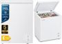 Heinner HCF-HS142E++ Vrieskist – 142 L – Snel-Invriezen – Geïntegreerde handgreep – Mechanische Bediening – 5 Jaar Garantie – Wit - Thumbnail 1