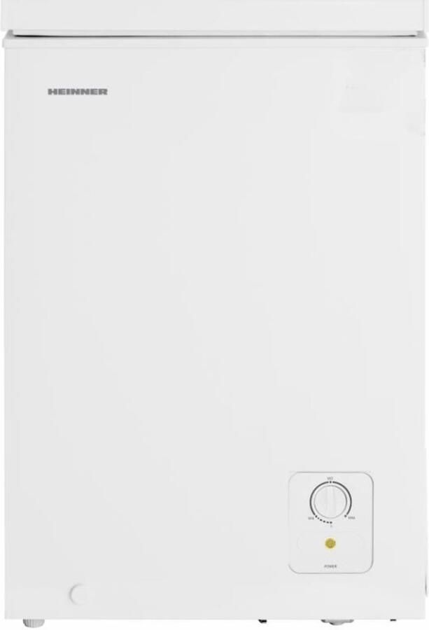 Heinner HCF-HS95E++ Vrieskist – 95 L – Mechanische Bediening – Inclusief 1 Mand – Wit – 5 Jaar Garantie