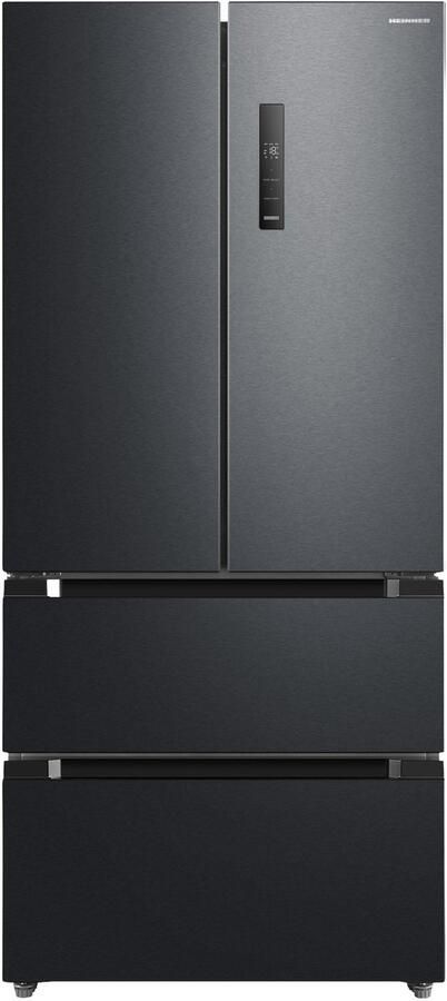 Heinner HCFD-M516INVHDXE++ French Door Amerikaanse Koelkast – 516 L – No Frost – LED Touch Display – InoxCool Technology & ADT Fresh System – Antraciet – 5 Jaar Garantie
