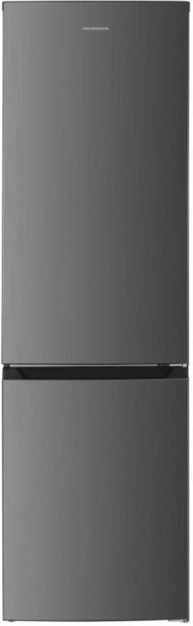 Heinner HCNF-HM253INVXE++ Koel-vriescombinatie 253 L – No Frost – Inverter Motor – Elektronische Bediening – Omkeerbare Deur – RVS – 5 Jaar Garantie