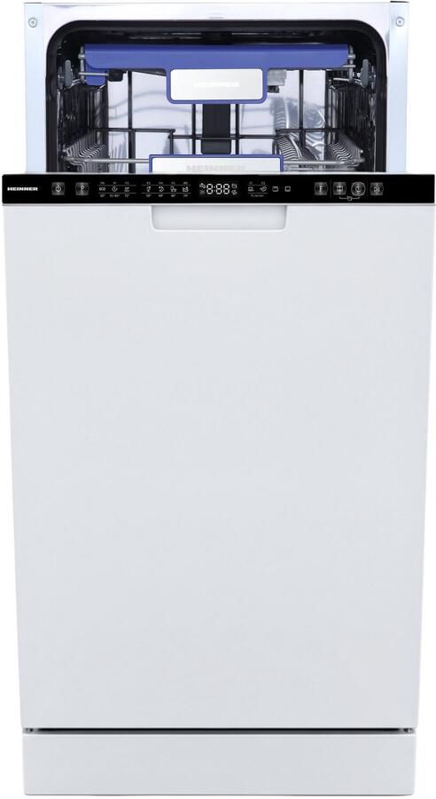 Heinner HDW-BIM45710AD – Inbouw Vaatwasser – 10 Standen – 7 Wasprogramma s – Automatische Deuropening – LED-Display – Halve Belading – Dual Zone – AquaStop – 5 Jaar Garantie – Wit - Foto 2