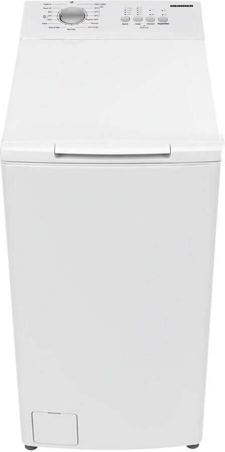 Heinner Wasmachine – 7 kg – Bovenlader – 15 Wasprogramma s – 78 dB – Digitaal Display – 1200 RPM – Uitgestelde Einde-functie – Kinderslot – 5 Jaar Garantie – Wit - Foto 3