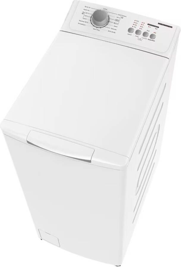 Heinner HWM-TL6010C++ Bovenlader Wasmachine 6 kg – 15 Programma s – 1000 tpm – LED Display – 15 Min Snelprogramma – Trommelreiniging – Energieklasse C – 5 Jaar Garantie