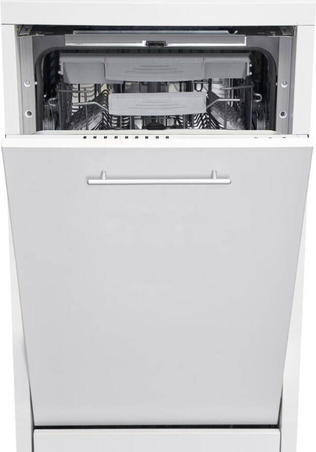 Heinner HDW-BI4593TE – Inbouw Vaatwasser – 10 Couverts – 47 dB –Energieklasse E – 9 Programma s – Aquastop – Bestekmandje – 5 Jaar Garantie Wit