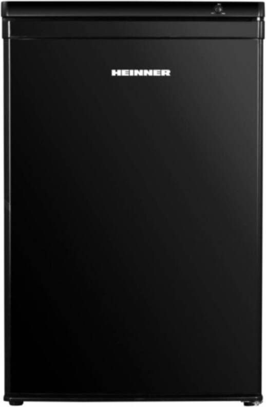 Heinner Tafelmodel Vriezer – Vrieskast 91 liter Temperatuurregeling – 4 compartimenten – Energieklasse E – Deur Links Rechts 5 Jaar Garantie Zwart