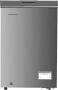Heinner HCF-HM100CSE++ Vrieskist – 98 L – Convertible (Vriezer Koelkast) – Snelvriesfunctie – Waterbestendig Display – Zilver – 5 Jaar Garantie - Thumbnail 2