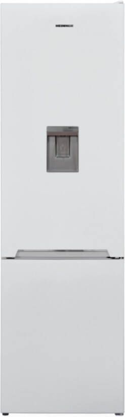 Heinner HC-V288WDE++ Koel-vriescombinatie met Waterdispenser – 288 liter – Low Frost – LED-verlichting – Energieklasse E – Omkeerbare Deur – 5 Jaar Garantie – Wit