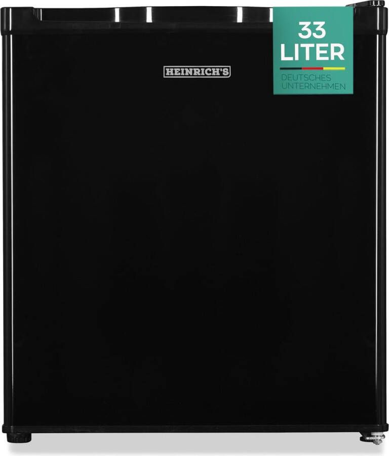 Heinrich's Heinrichs HGB 5088 SW Mini Vriezer 33 Liter Zwart