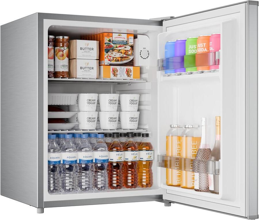 Heinrich's HKB 4388 Mini Koelkast Barkoelkast 58 liter Inox