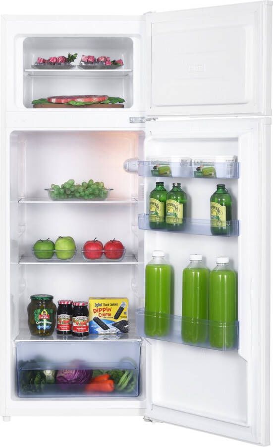 Helvetia HRADP206EB1 Koelvriescombinatie- 143 cm hoog- 206 L Wit