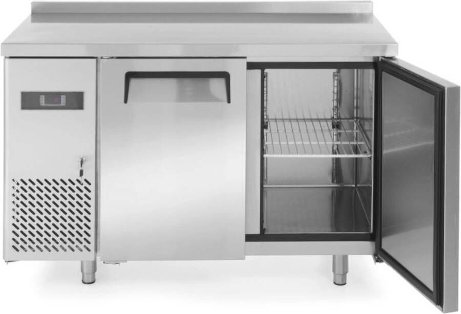 HENDI Arktic Vrieswerkbank met 2 deuren – roestvast staal – 220L – geforceerde luchtkoeling – digitaal display