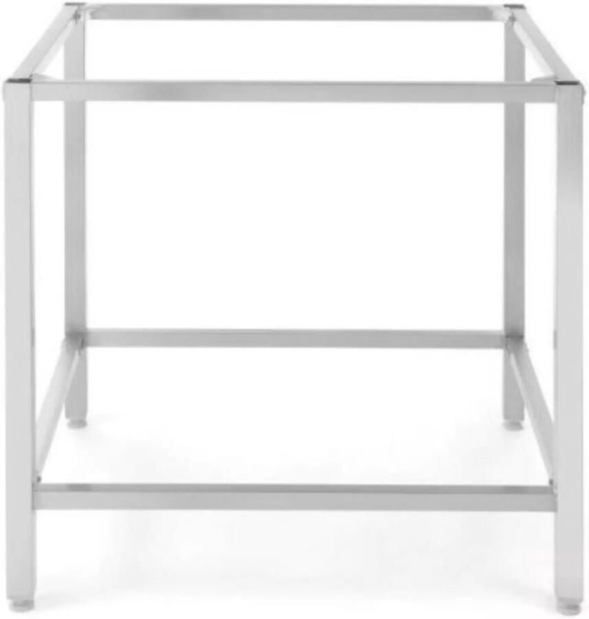 HENDI Ovenonderstel roestvast staal 100 x 84 4 x 86 cm zilverkleurig grootkeuken