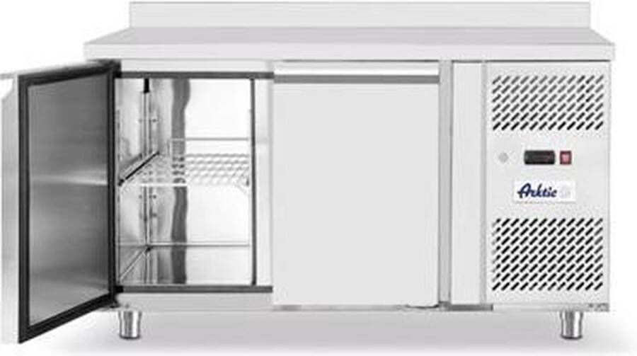 Arktic Koelwerkbank ProfiLine Energiezuinig 280L 2 Deuren 1 1 GN -2°C +8°C Geforceerd Achteropstand 1360x700x850 890mm