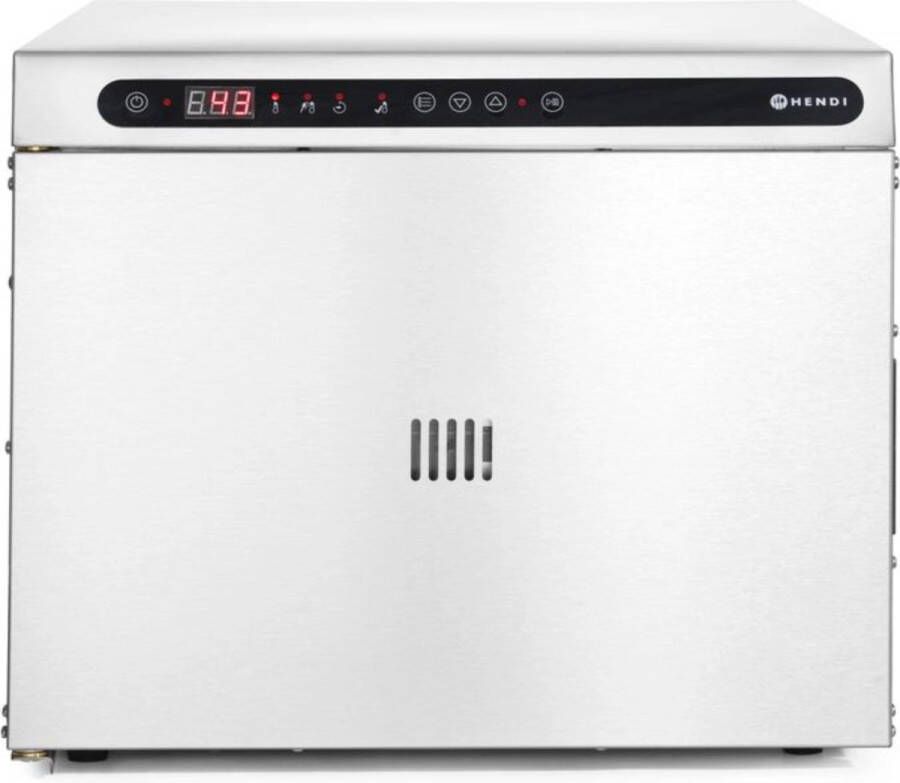 HENDI Lage temperatuur oven – nauwkeurige controle – energiezuinig – 495x690x x(H)413 mm