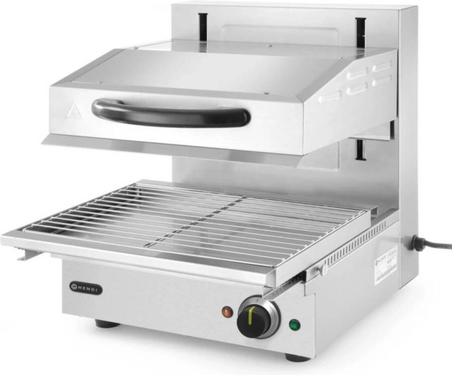 HENDI Lift Salamander – variabele hoogte – roestvrij staal – 485x525x537 mm – 230V 2800W