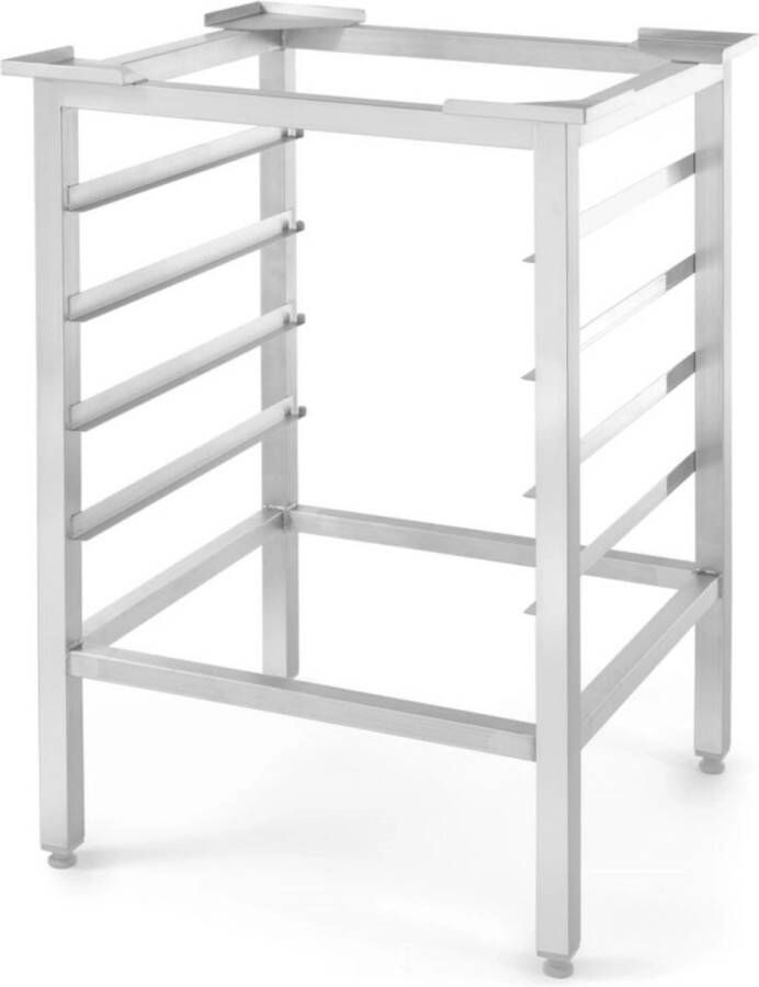 HENDI Onderstel voor ovens – 5x450x340 mm – 560x510x(H)800mm – metaal en aluminium