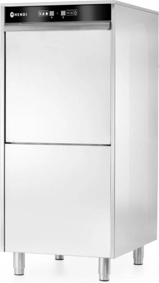 HENDI Vaatwasser voor pannen en trays – doseersysteem en afvoerpomp – 400V 7100W – 595x777x x(H)1335mm - Foto 1