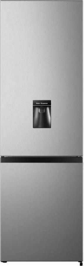Hisense Gecombineerde koelkast FCD265WDE 2 deuren 268 L L58cm roestvrij staal