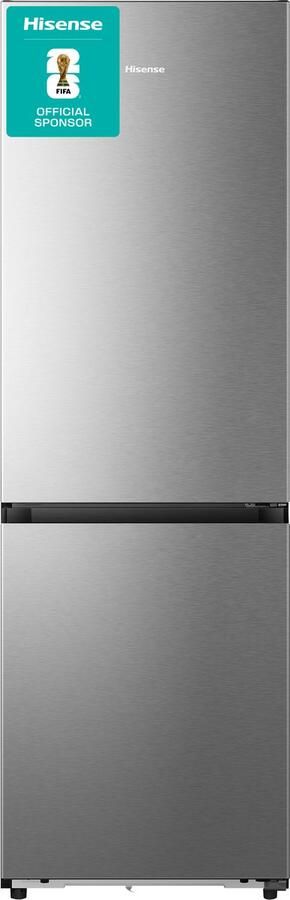 Hisense RB3K330SAIC Vrijstaande koel-vriescombinatie 185 cm hoog 330 liter Energielabel C Geluidsniveau 35 dB LED Display SuperCool FastFreeze Deuralarm Kinderslot Interverter Compressor ConnectLife - Foto 2