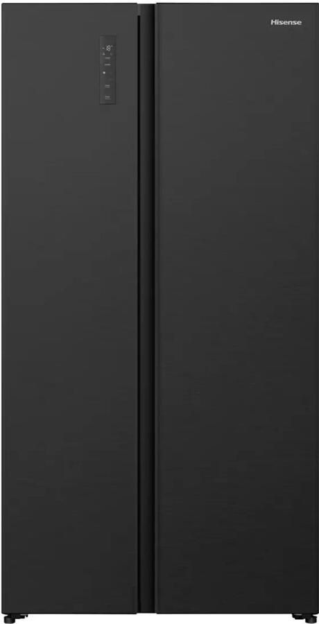 Hisense RS3P538NAFE Side-by-Side Koelkast – 527 liter – Total No Frost – Multi Air Flow – Super Cool – LED – Zwart Inox