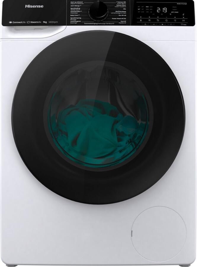 Hisense WF5V943BW BLX | Wasmachines | Huishouden&Woning Wassen&Drogen | 3838782871429