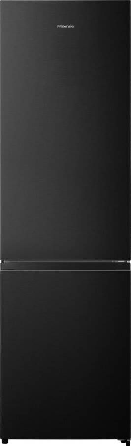 Hisense RB440N4AFA Koelkast met A Energielabel Koel-vriescombinatie No Frost Zwart- Multi-Air Flow Fast Freeze 35dB (A) -Inverter Compressor 336 Liter
