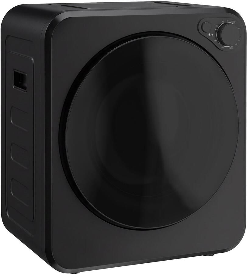 Homcom Wasdroger Staal 48 x 44 x 57 cm Zwart