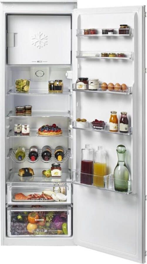 Hoover H-FRIDGE 700 HBOD 174 N combi-koelkast Ingebouwd 286 l E Wit