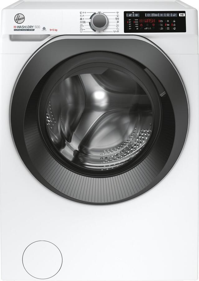 Hoover H-WASH&DRY 500 HD 495AMBS 1-S Was-droogcombinatie Vrijstaand Voorbelading Wit D