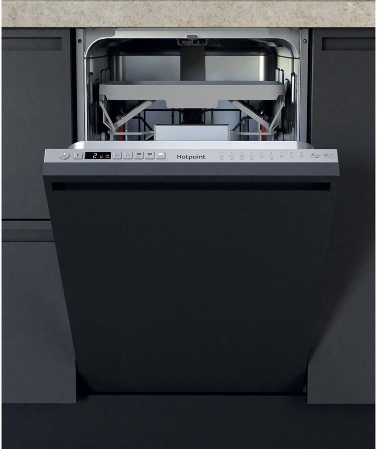 Hotpoint-Ariston Hotpoint ( Bauknecht ) HSIO 3T223 WCE Inbouw vaatwasser 45 cm