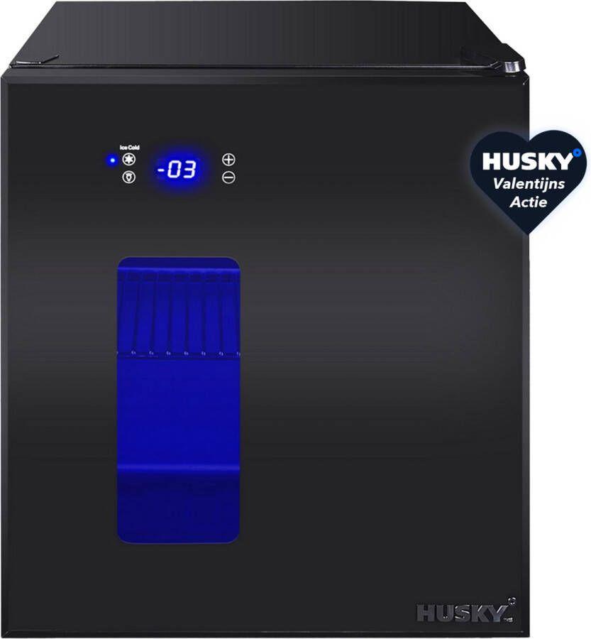 Husky KK50-BLAST-BK-NL-HU Blast Chiller Blast koelen functie 48 Liter Zwart Energieklasse D