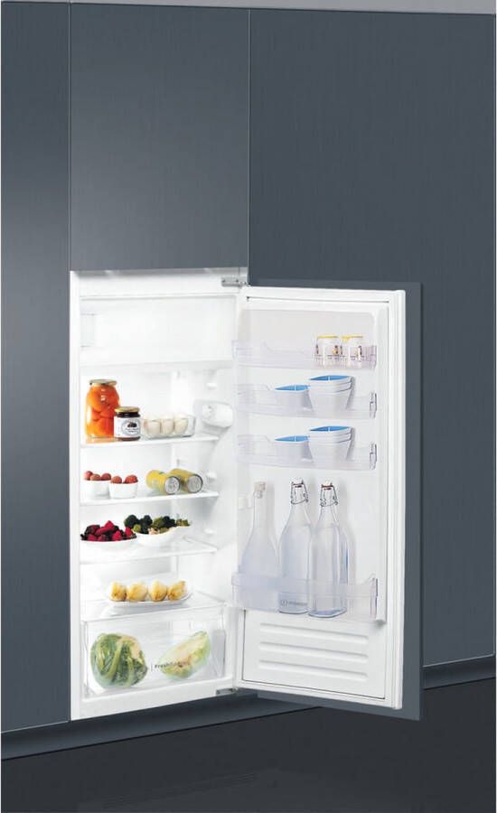 Indesit SZ 12 A2D I 1 combi-koelkast Ingebouwd 189 l F Roestvrijstaal