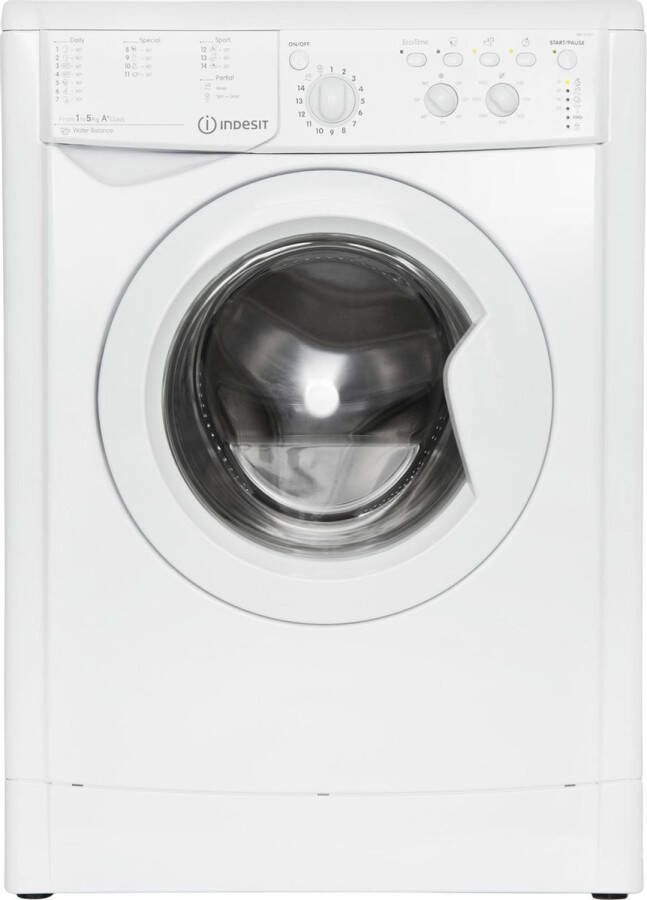 Indesit wasmachine EWC 51451 W EU N - Foto 1