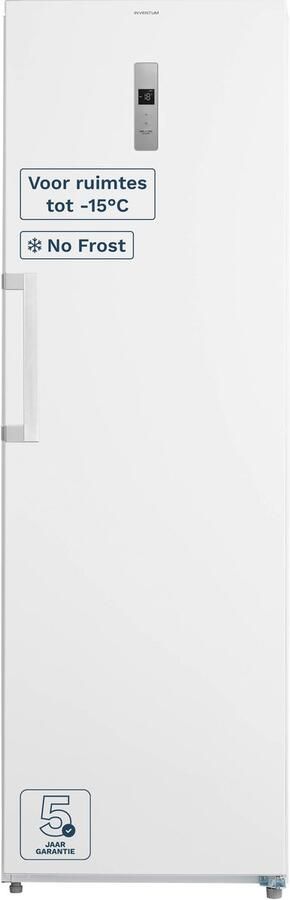 Inventum VR1850W No Frost kastmodel vriezer energiezuinig 272 liter 185 cm hoog Supervriezen Superkoelen Energielabel C Ledverlichting Geschikt voor garage tot -15°C Diepvrieskast Vrijstaand 8 lades vakken Wit - Foto 2