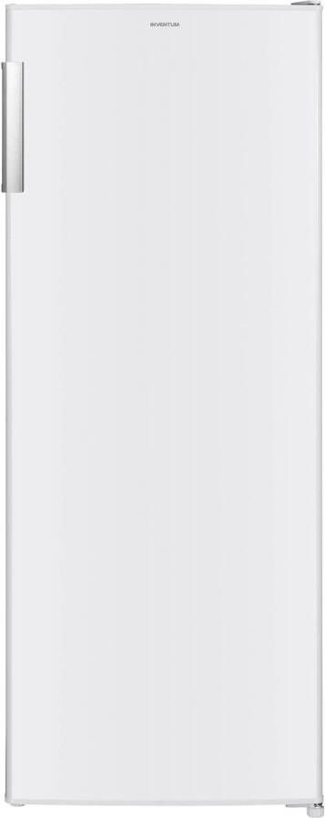 Inventum KK1430W kastmodel koelkast energiezuinig 242 liter 143 cm hoog Zonder vriesvak Led-verlichting Energielabel D 5 plateaus Vrijstaand Wit