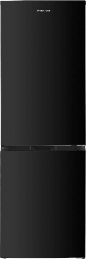 Inventum KV1840B No Frost energiezuinige koel-vriescombinatie 184 cm hoog 327 liter Superkoelen Supervriezen Energielabel C Vrijstaand Zwart