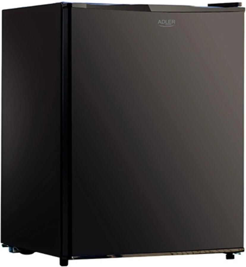 Jurrys Mini koelkast Frigo Koeler Koelinstallatie Koelkastje Slim ontwerp Ruimtebesparend Inc vriesvak 45L Zwart