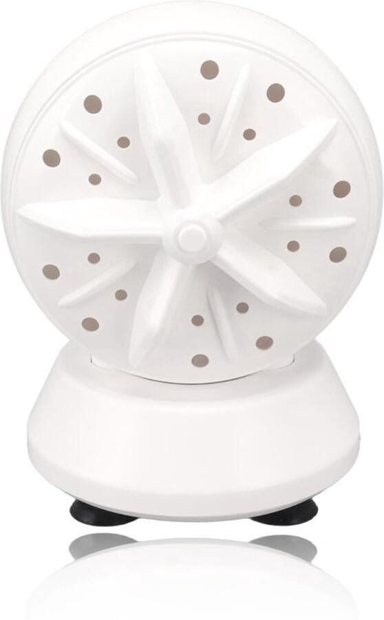 Karzo Draagbare Wasmachine Mini-thuiswasmachine met Dubbele Turbine met 4 Instelbare Modi Efficiënte Reiniging Wasmachine voor Emmer Wastafel Handwastafel