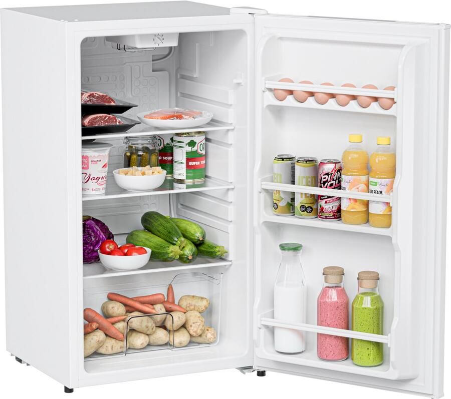 KitchenBrothers Koelkast 92L Tafelmodel IJskast Frigo Vrijstaand Wit